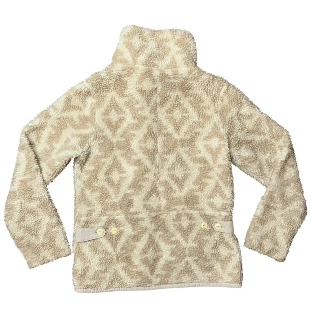PATAGONIA DIVIDED SKY JACKET Fleece Sherpa WOMENS Full‎ zip Sz XS